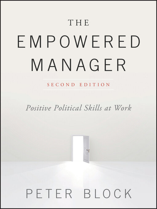 Title details for The Empowered Manager by Peter Block - Available